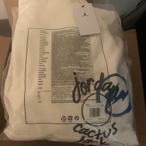 Travis Scott fragment hood 3xl cream